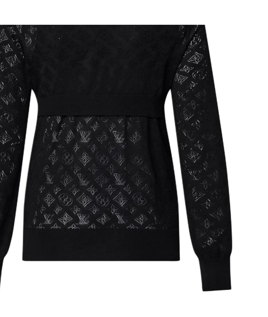 LOUIS VUITTON Черный джемпер / свитер, фото 7