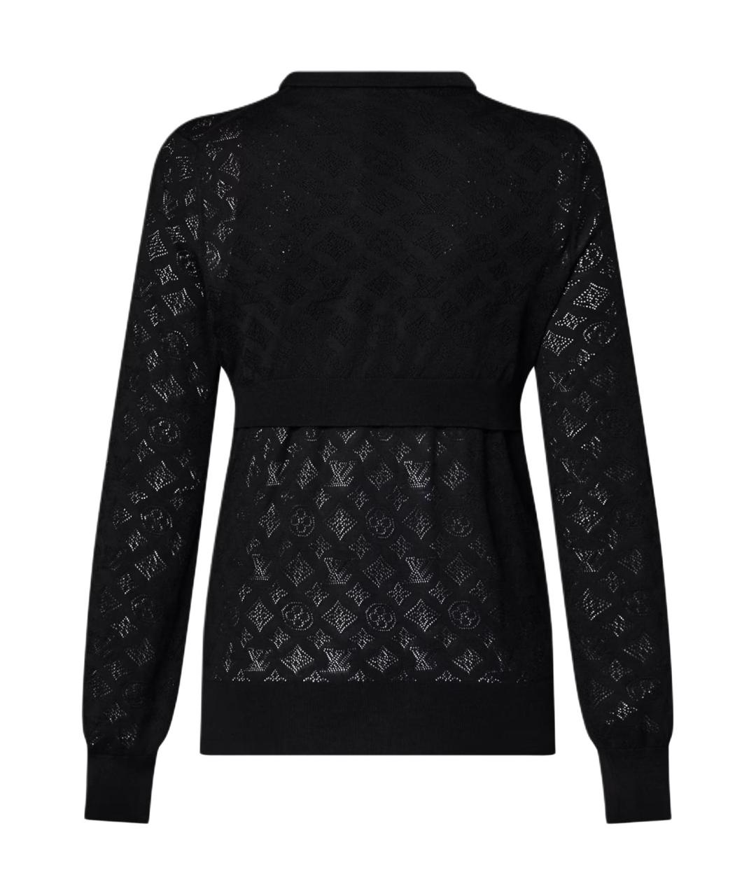 LOUIS VUITTON Черный джемпер / свитер, фото 2