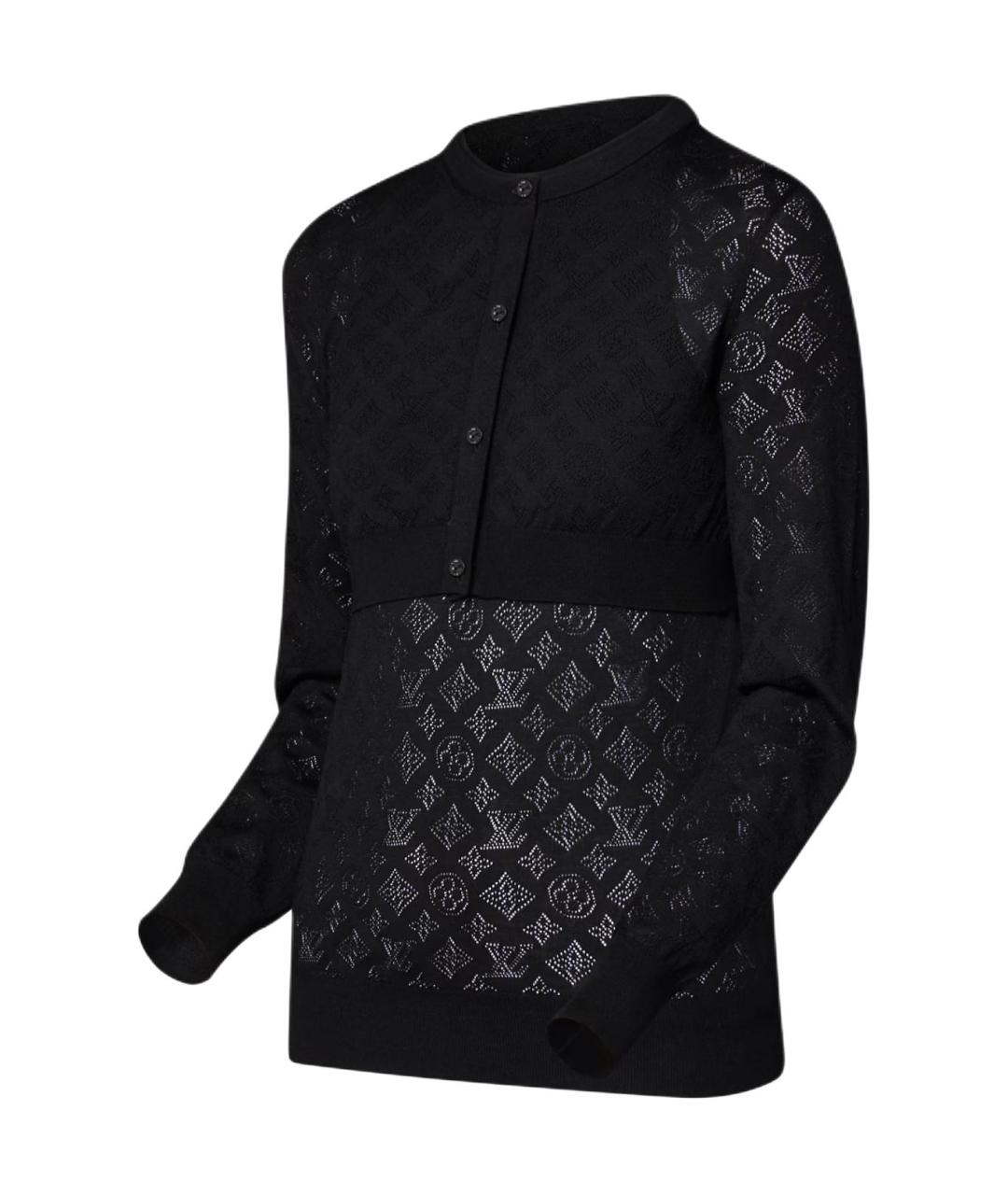 LOUIS VUITTON Черный джемпер / свитер, фото 3