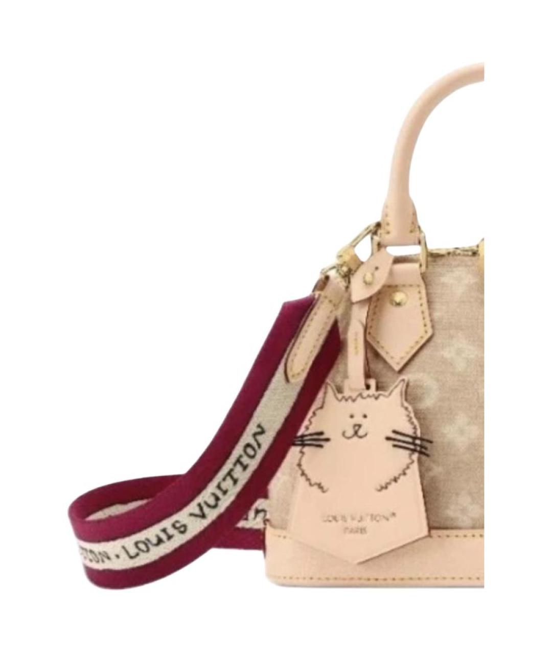 LOUIS VUITTON Бежевая сумка через плечо, фото 2