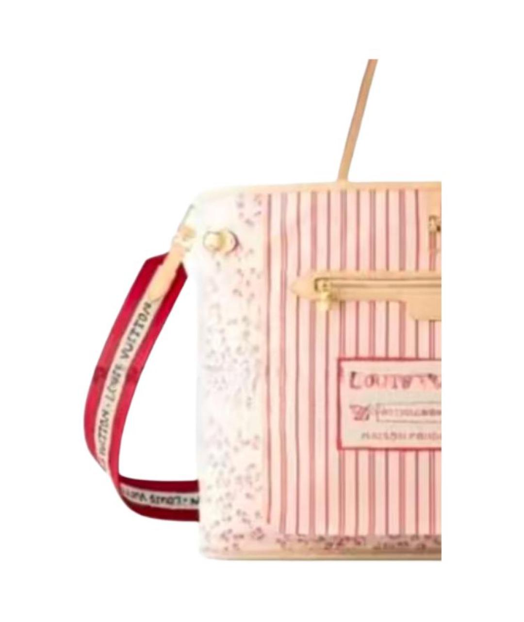 LOUIS VUITTON Розовая сумка через плечо, фото 2