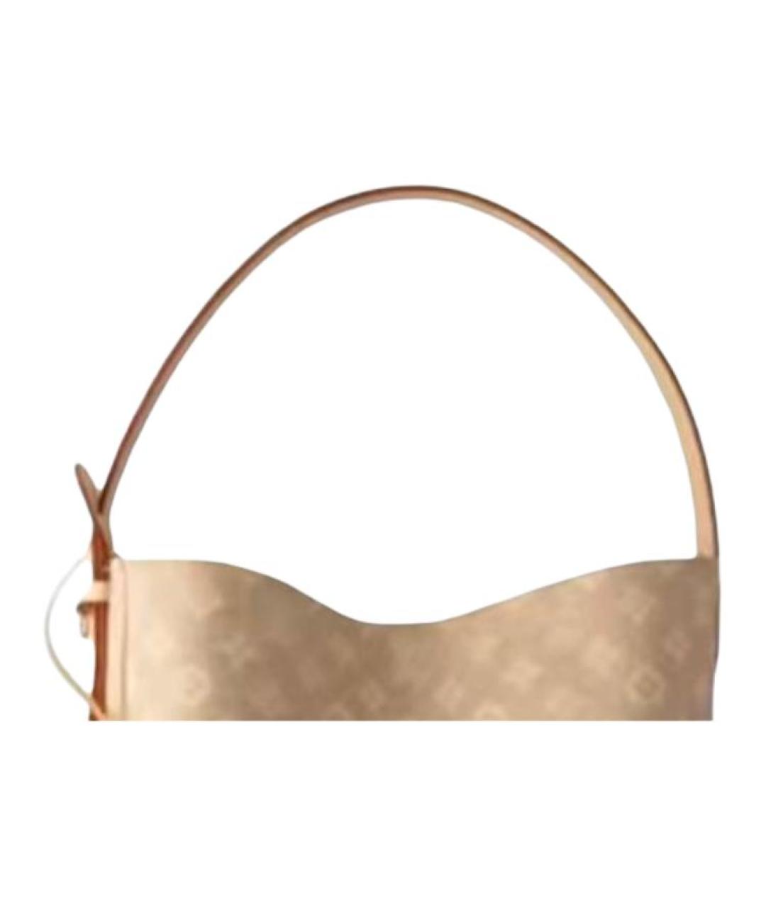 LOUIS VUITTON Бежевая сумка через плечо, фото 2