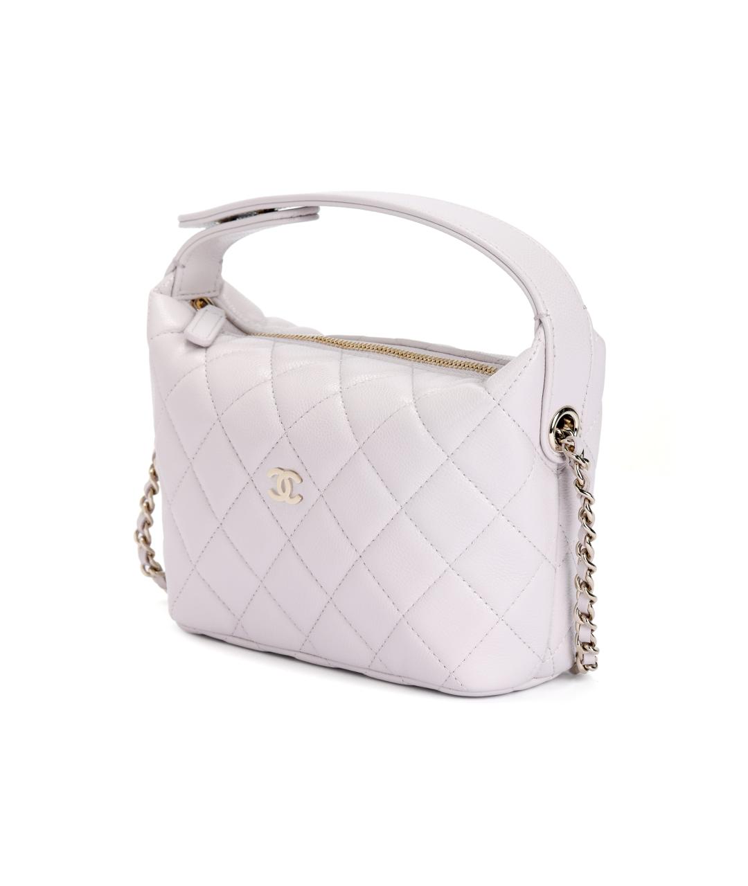 CHANEL Розовая кожаная сумка через плечо, фото 2