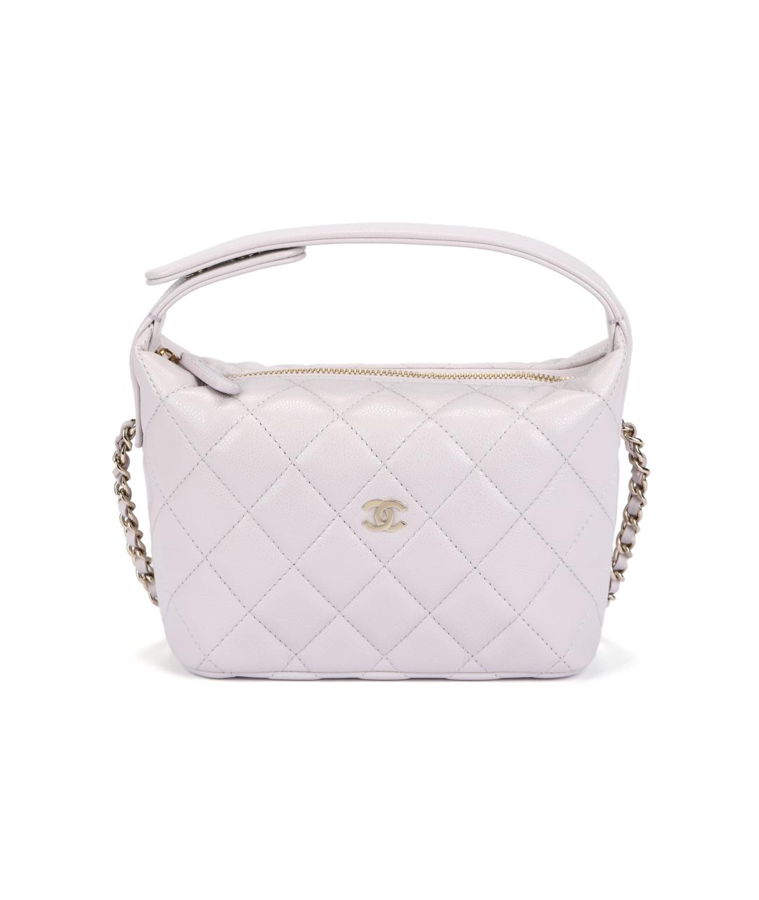 CHANEL Розовая кожаная сумка через плечо, фото 5