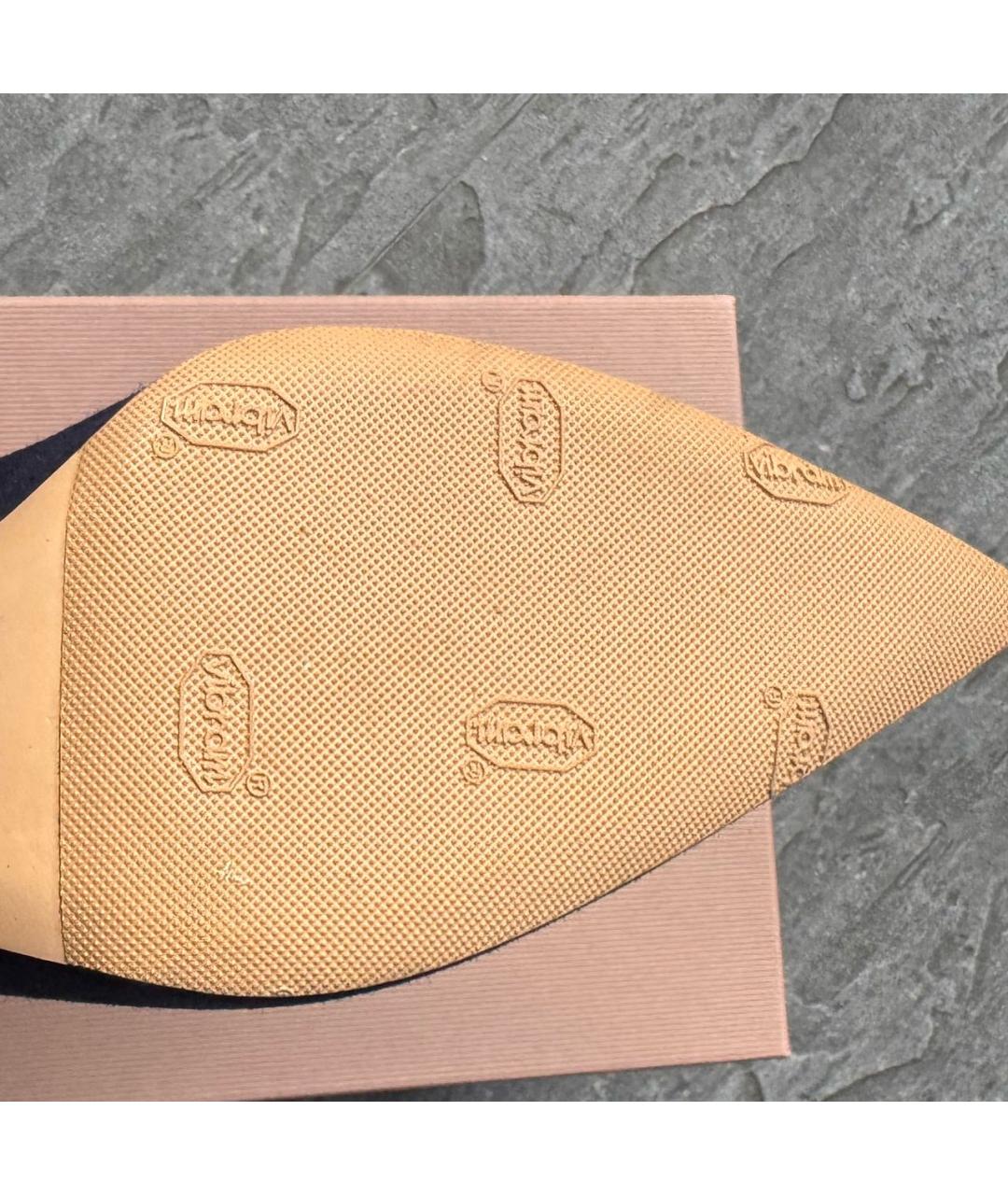 GIANVITO ROSSI Черные замшевые туфли, фото 4