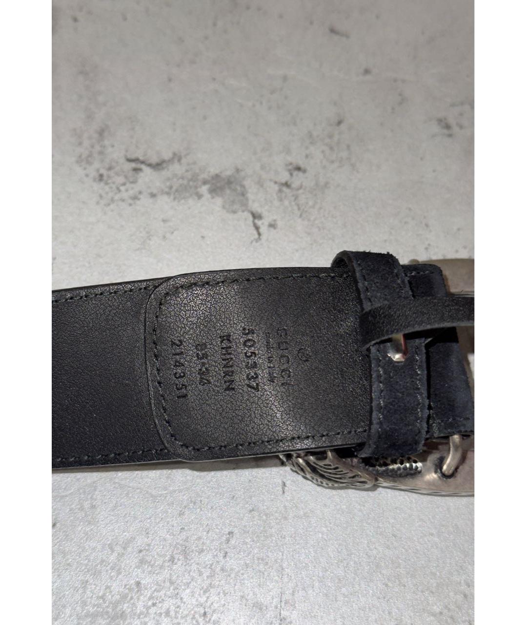GUCCI Бежевый кожаный ремень, фото 5