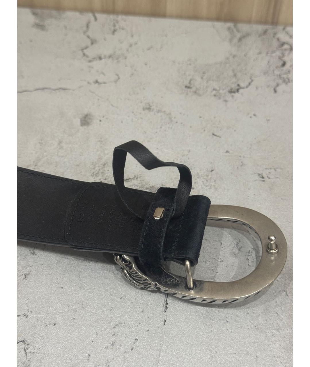 GUCCI Бежевый кожаный ремень, фото 4