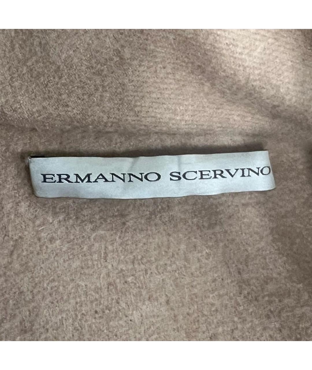 ERMANNO SCERVINO Бежевое пальто, фото 3