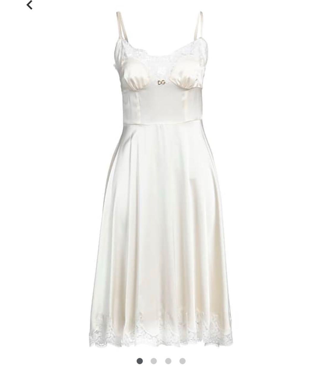 DOLCE&GABBANA Бежевое повседневное платье, фото 6