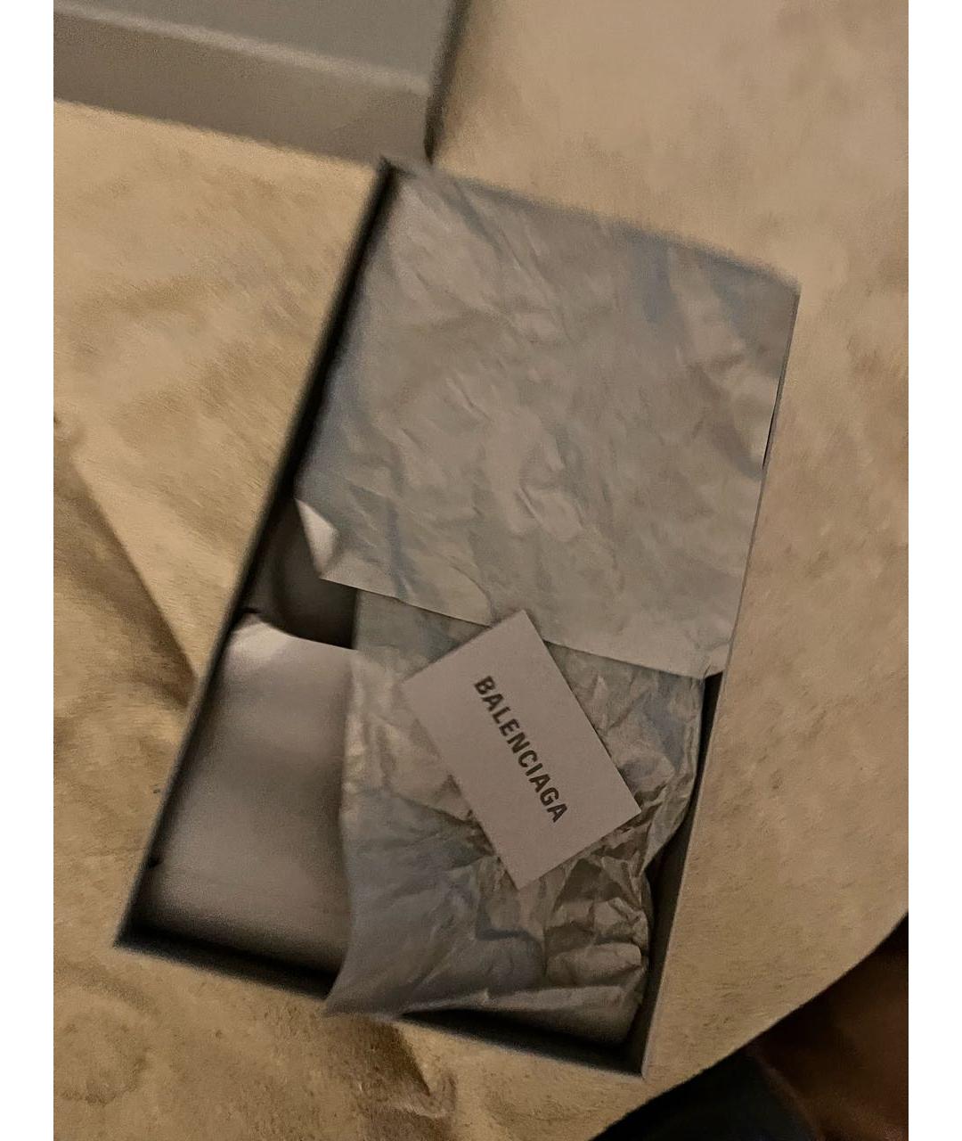 BALENCIAGA Черные кожаные туфли, фото 6