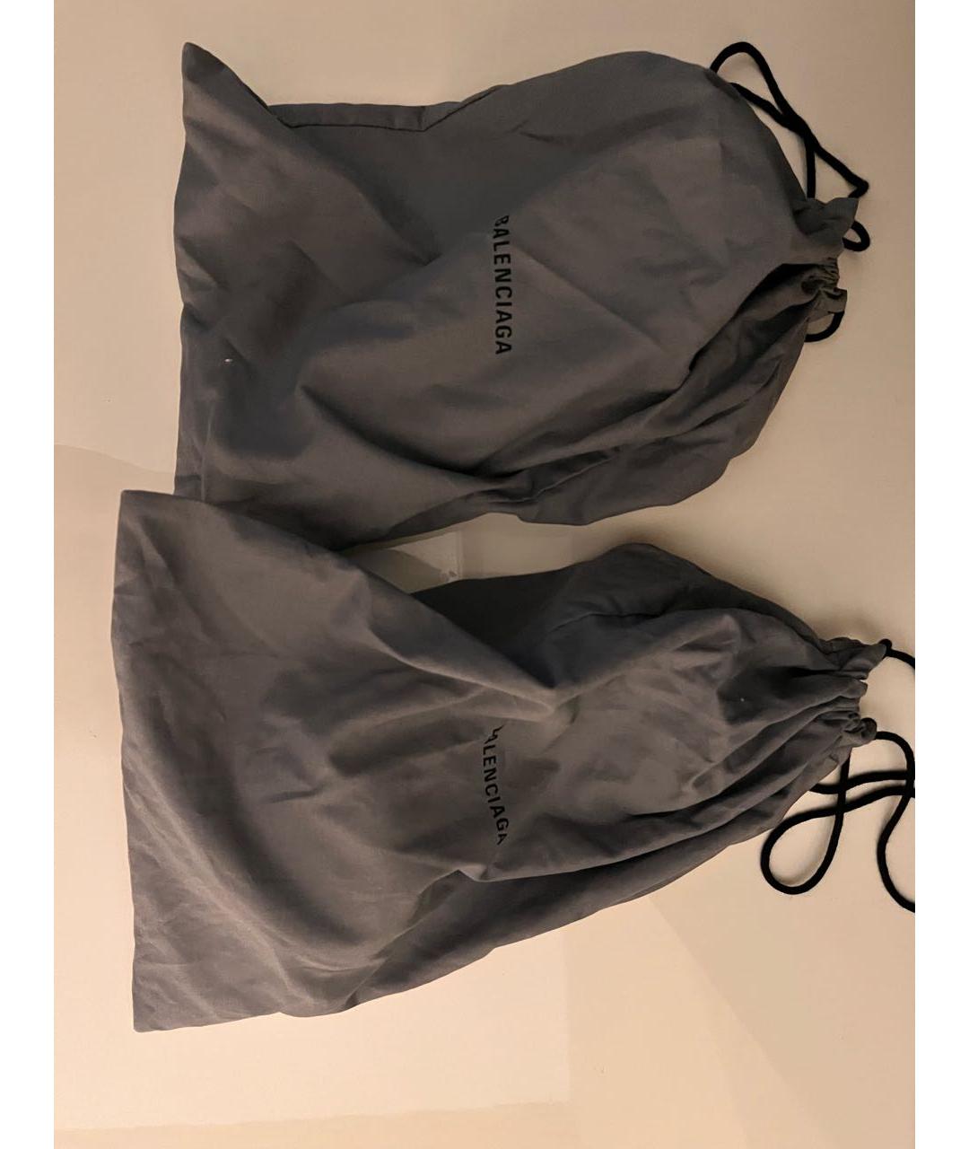 BALENCIAGA Черные кожаные туфли, фото 5