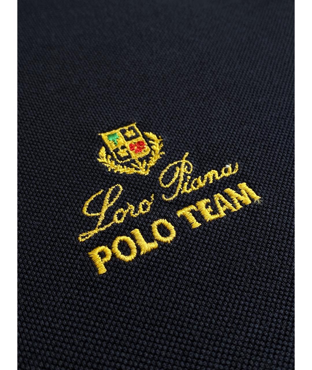 LORO PIANA Мульти хлопковое поло с коротким рукавом, фото 4