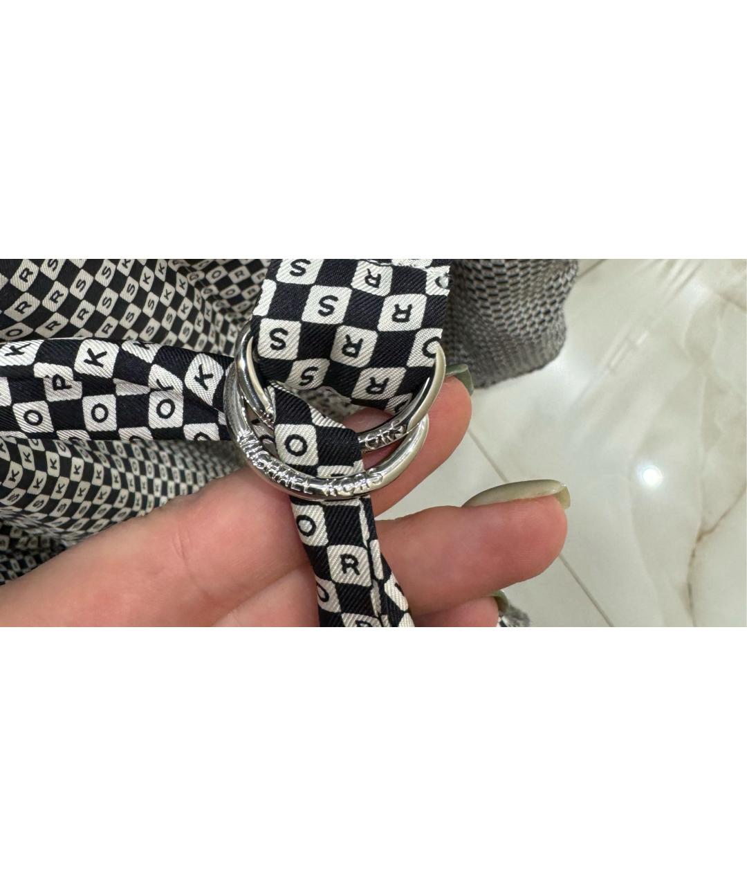 MICHAEL KORS Мульти шелковое повседневное платье, фото 3