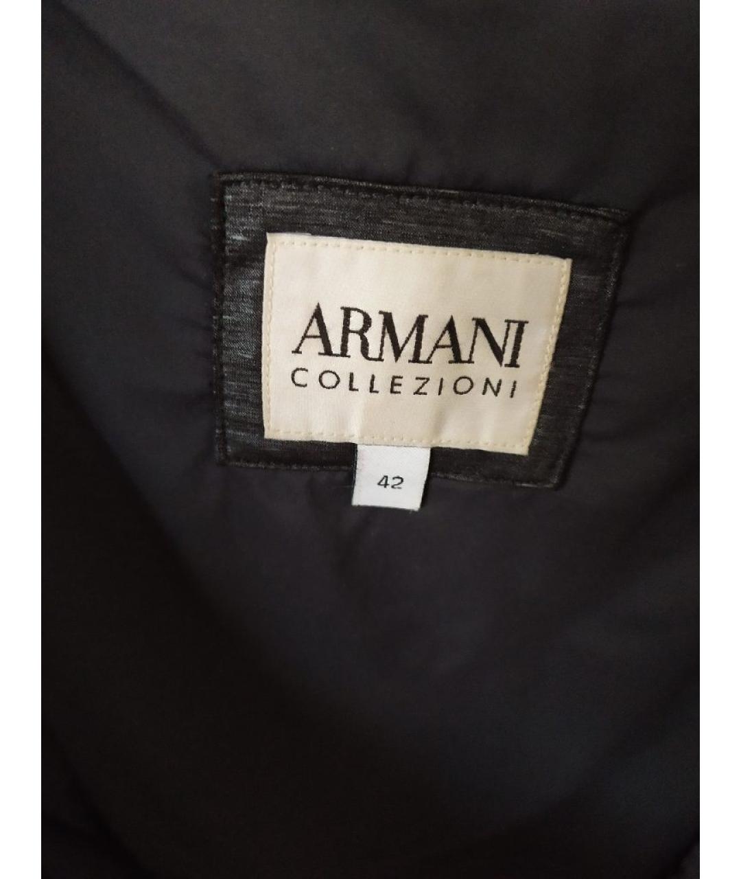 ARMANI COLLEZIONI Серый пуховик, фото 3