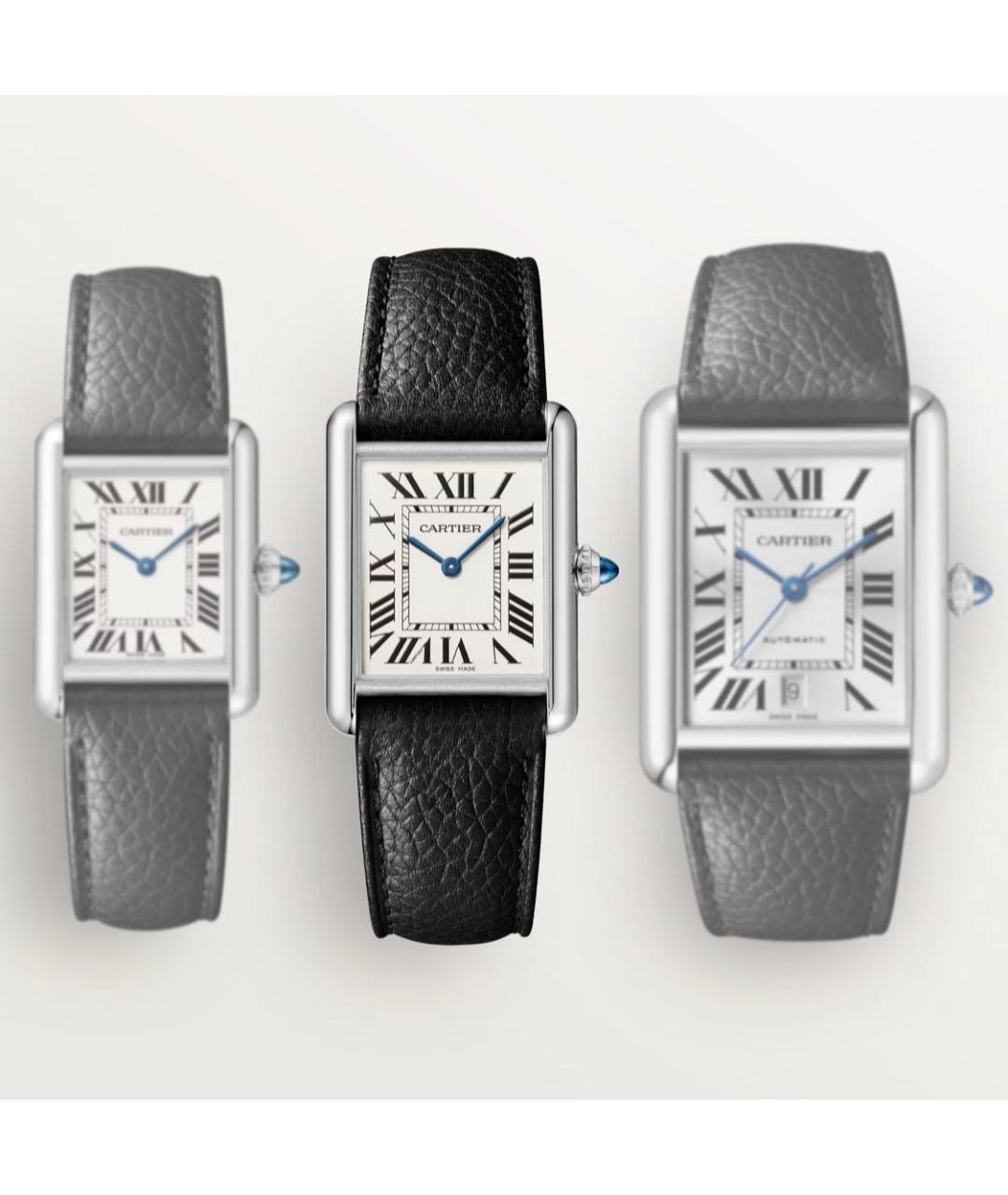 CARTIER Серебряные металлические часы, фото 2
