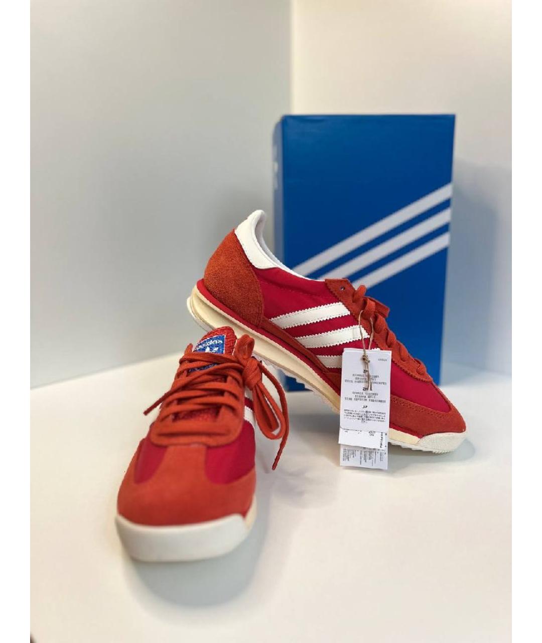 ADIDAS Красные низкие кроссовки / кеды, фото 2