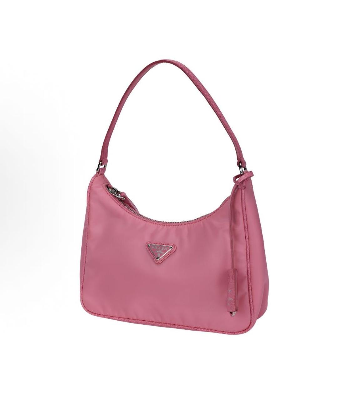 PRADA Розовая сумка с короткими ручками, фото 2