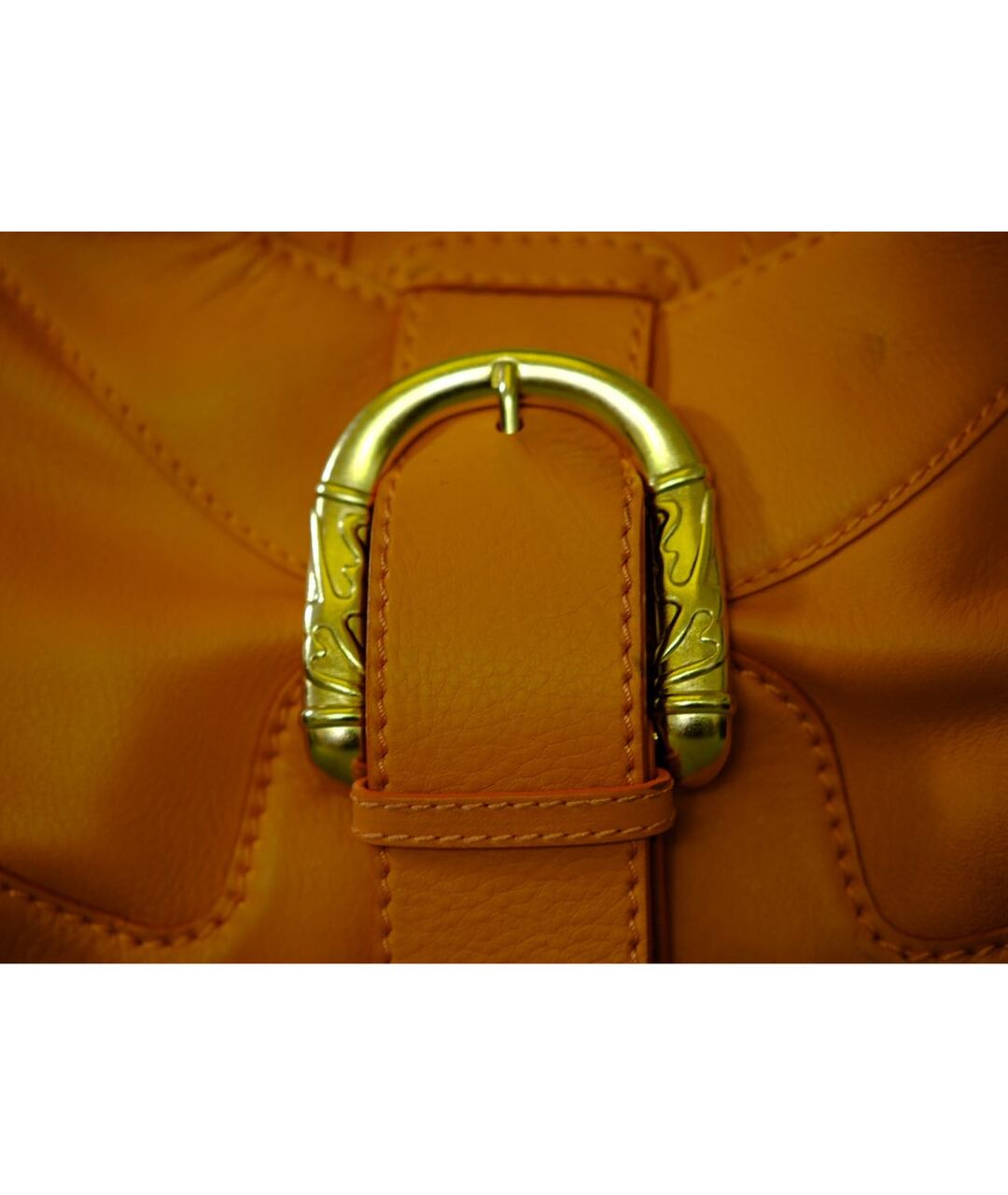 ESCADA Оранжевая кожаная сумка тоут, фото 2