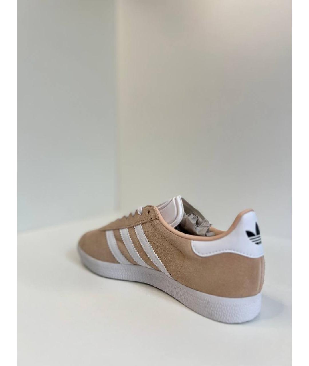 ADIDAS Бежевые кеды, фото 4