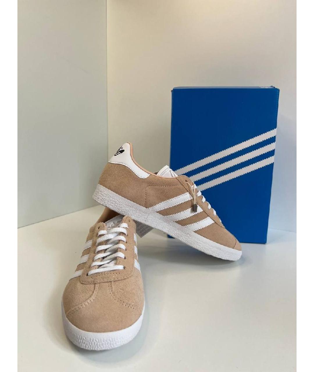 ADIDAS Бежевые кеды, фото 2