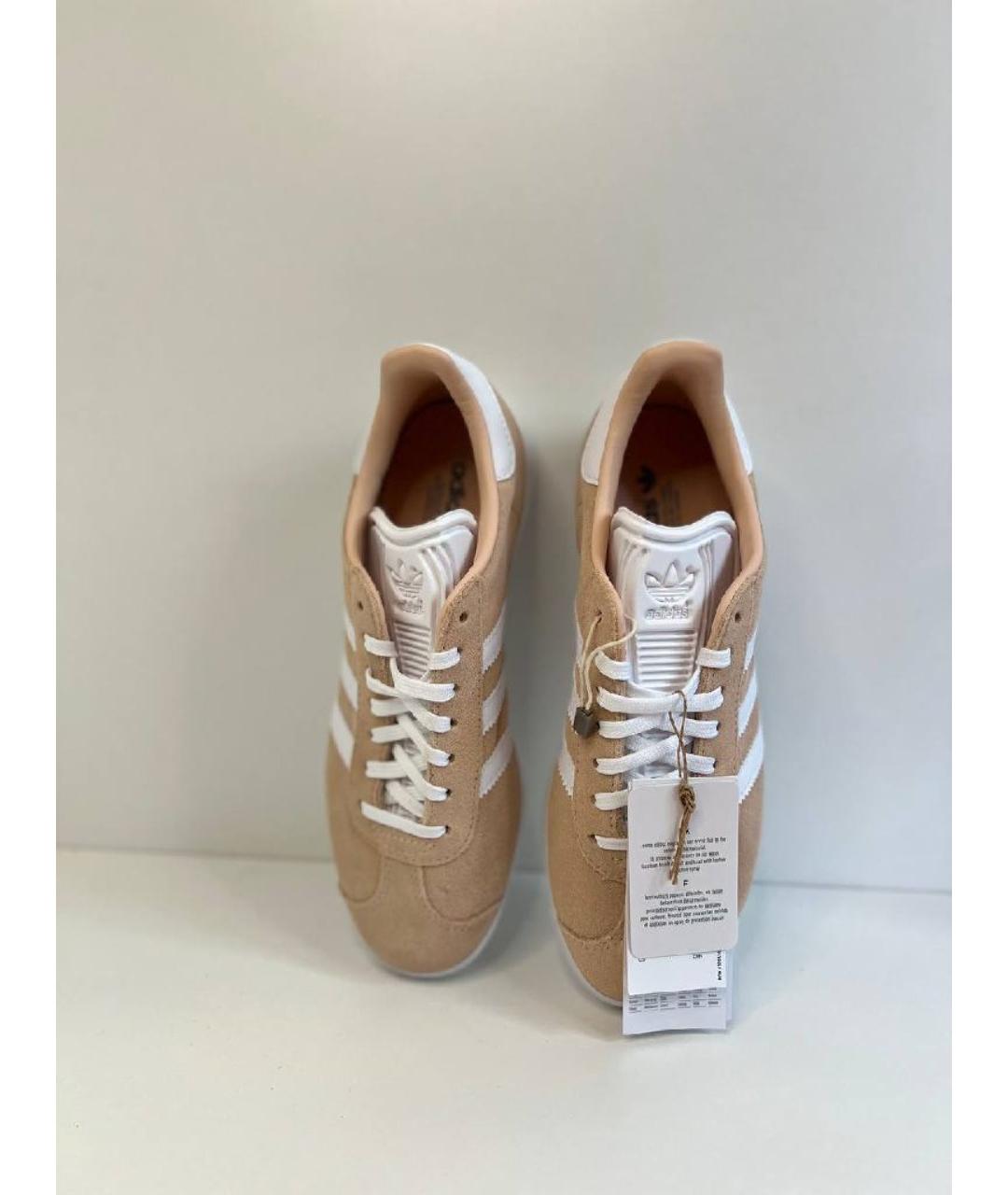 ADIDAS Бежевые кеды, фото 3