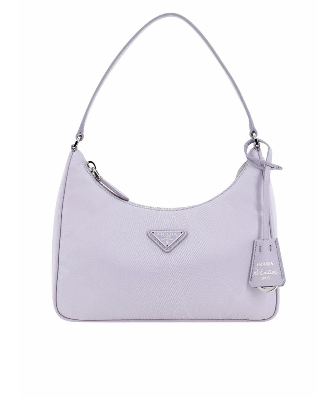 PRADA Фиолетовая сумка с короткими ручками, фото 1