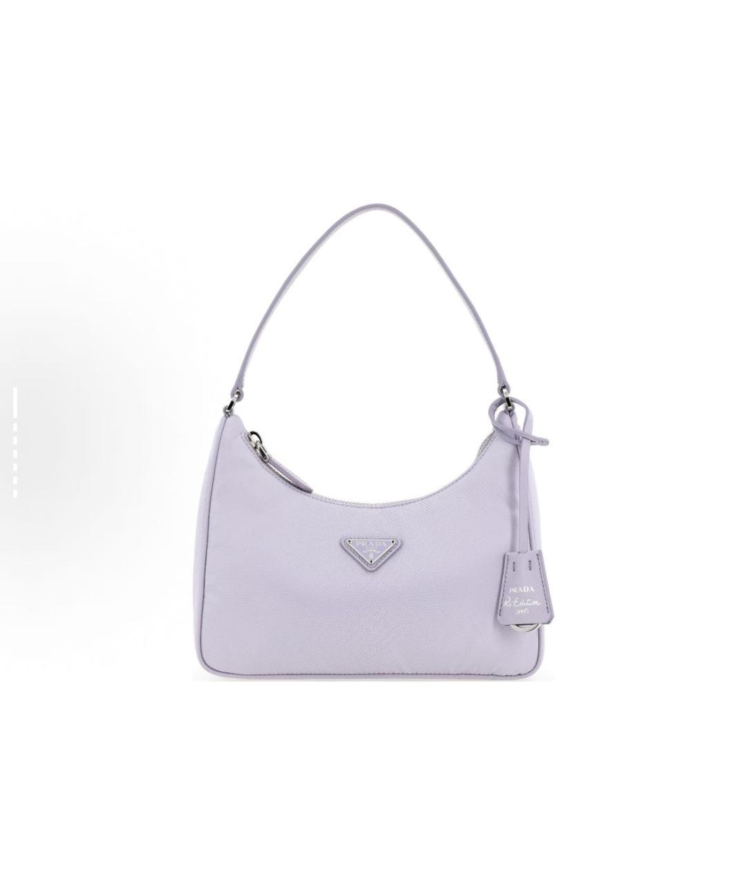 PRADA Фиолетовая сумка с короткими ручками, фото 7