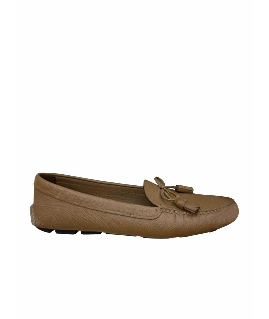 PRADA Кожаные мокасины, фото 1