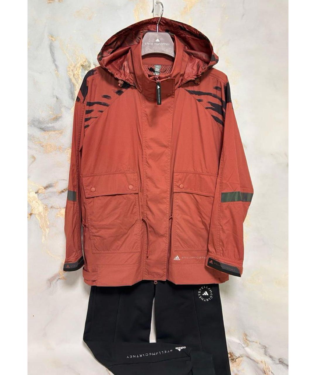 ADIDAS BY STELLA MCCARTNEY Бордовая куртка, фото 4