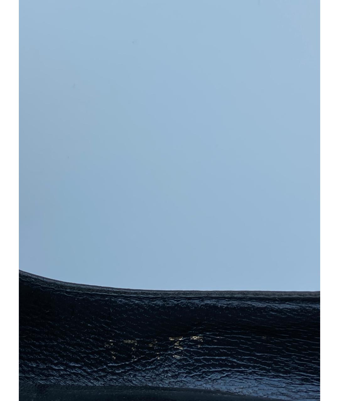 GUCCI Черные кожаные туфли, фото 9