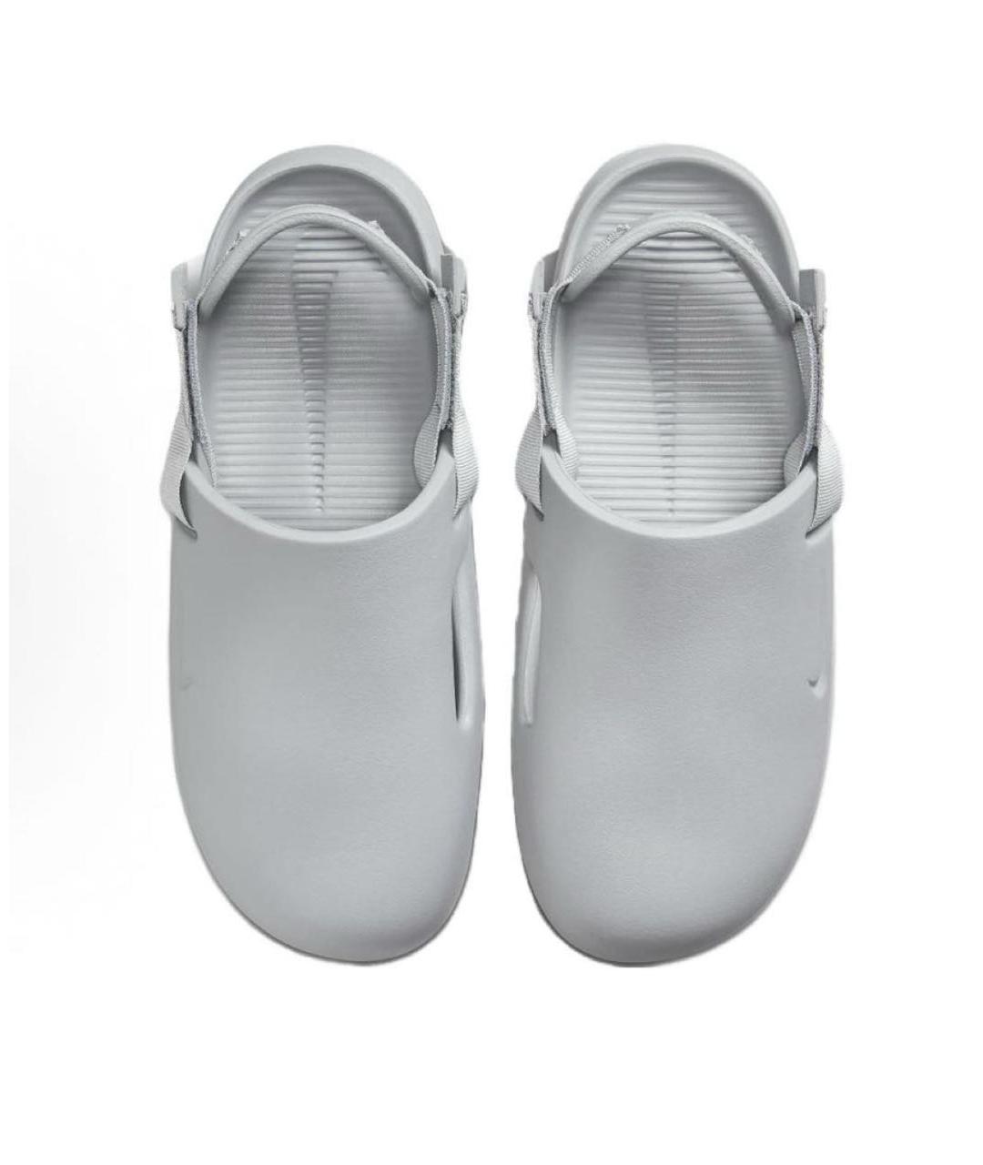 NIKE Серые резиновые сандалии, фото 2