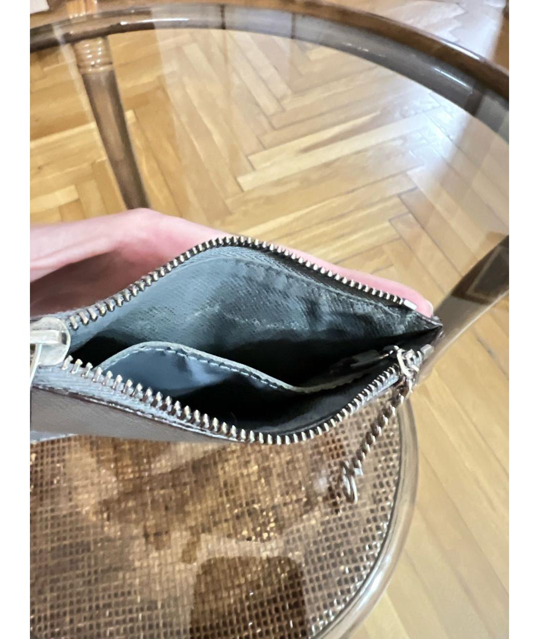LOUIS VUITTON Антрацитовая ключница, фото 3