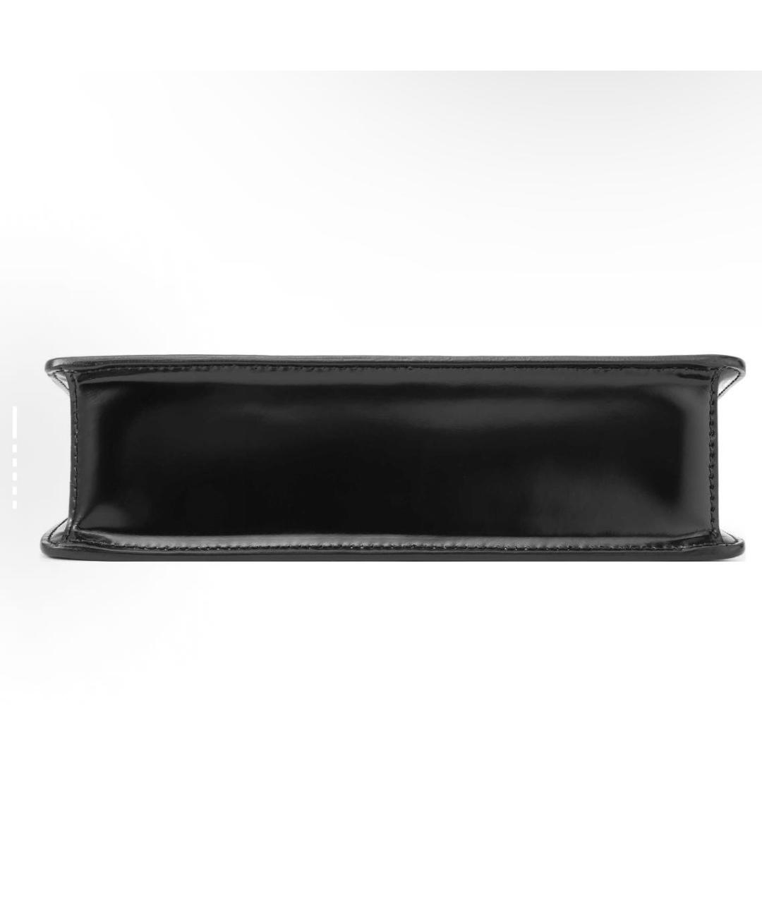 PRADA Черная кожаная сумка с короткими ручками, фото 6