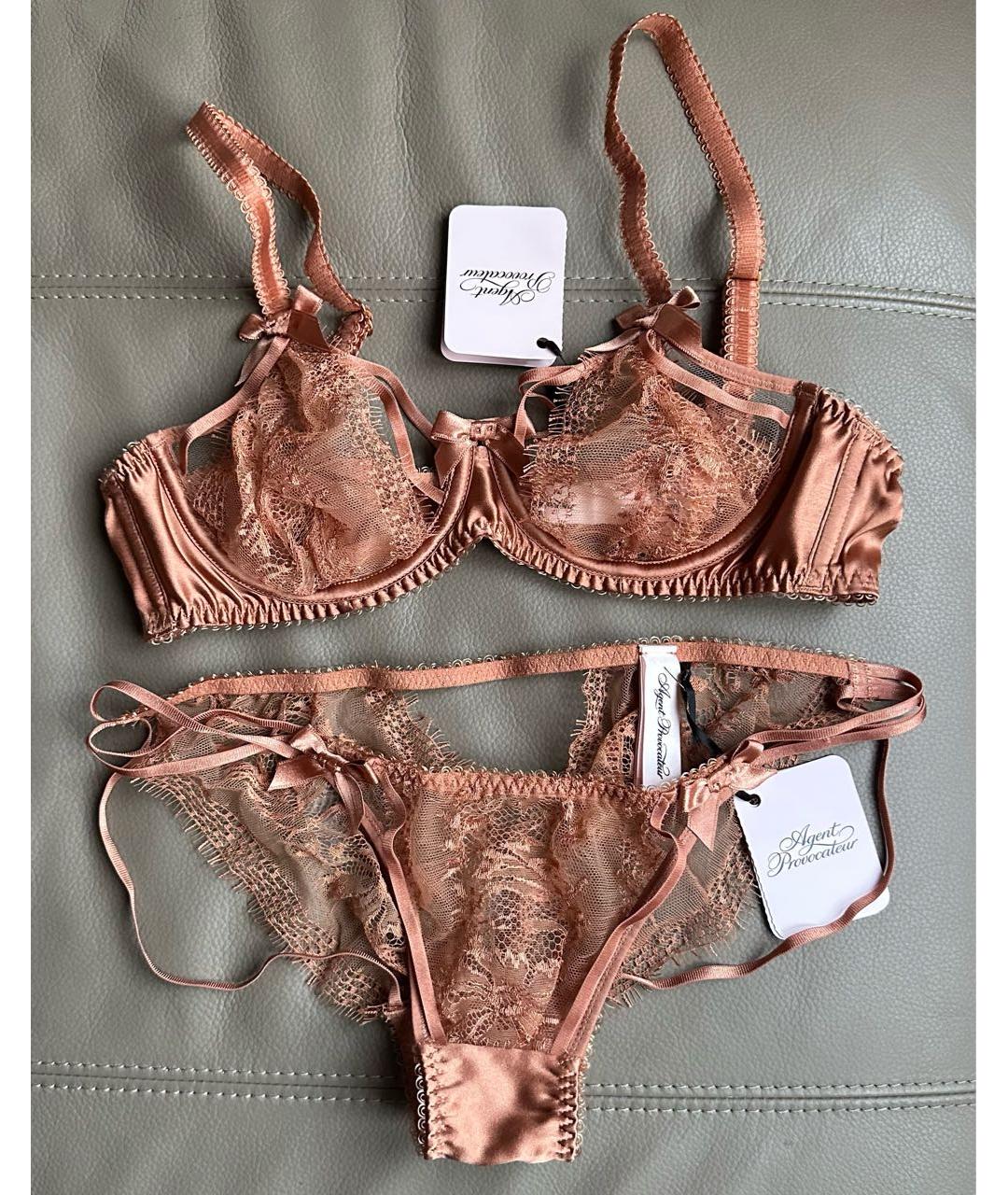 AGENT PROVOCATEUR Бежевый комплекты, фото 2