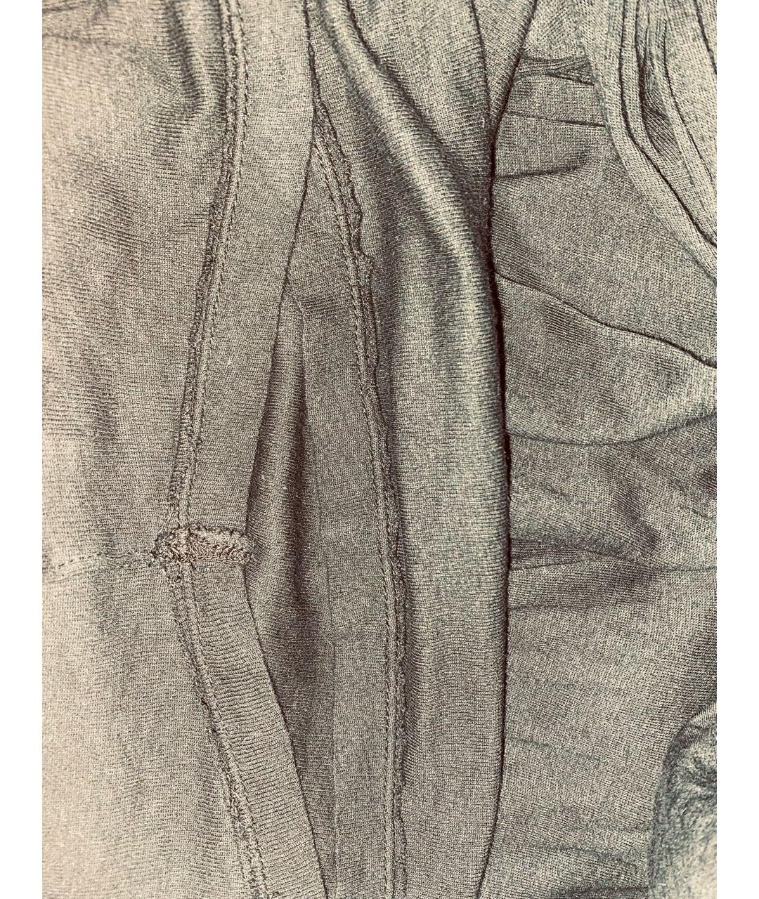 RICK OWENS Черная хлопковая водолазка, фото 7