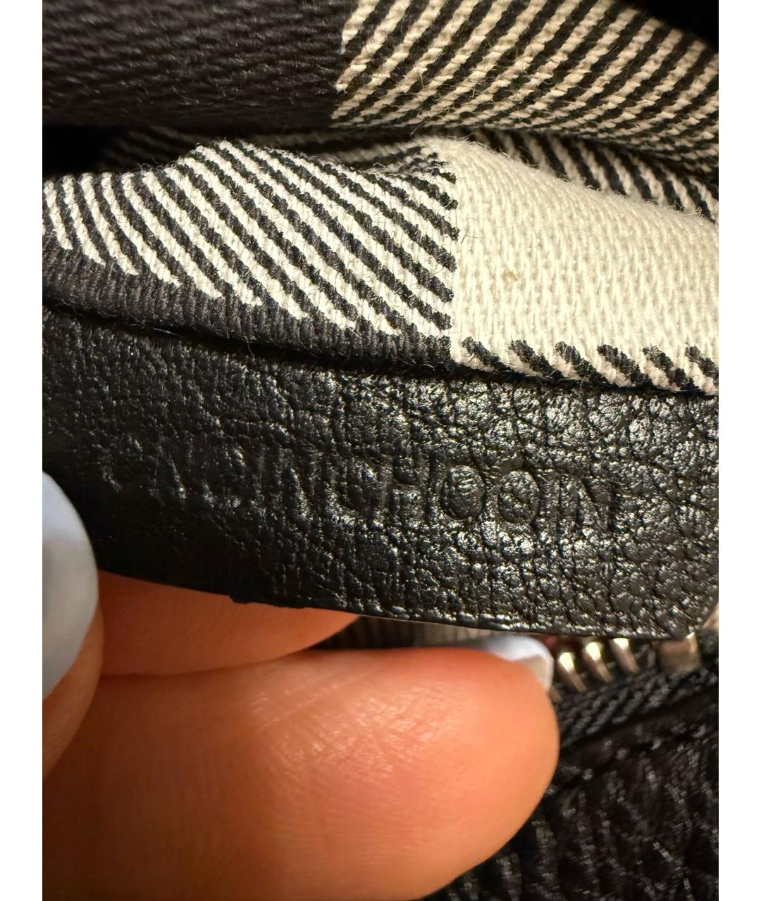 BURBERRY Серая тканевая сумка тоут, фото 7