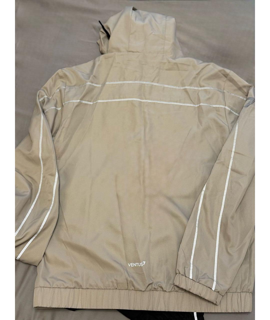 EMPORIO ARMANI Хаки полиэстеровый спортивный костюм, фото 8