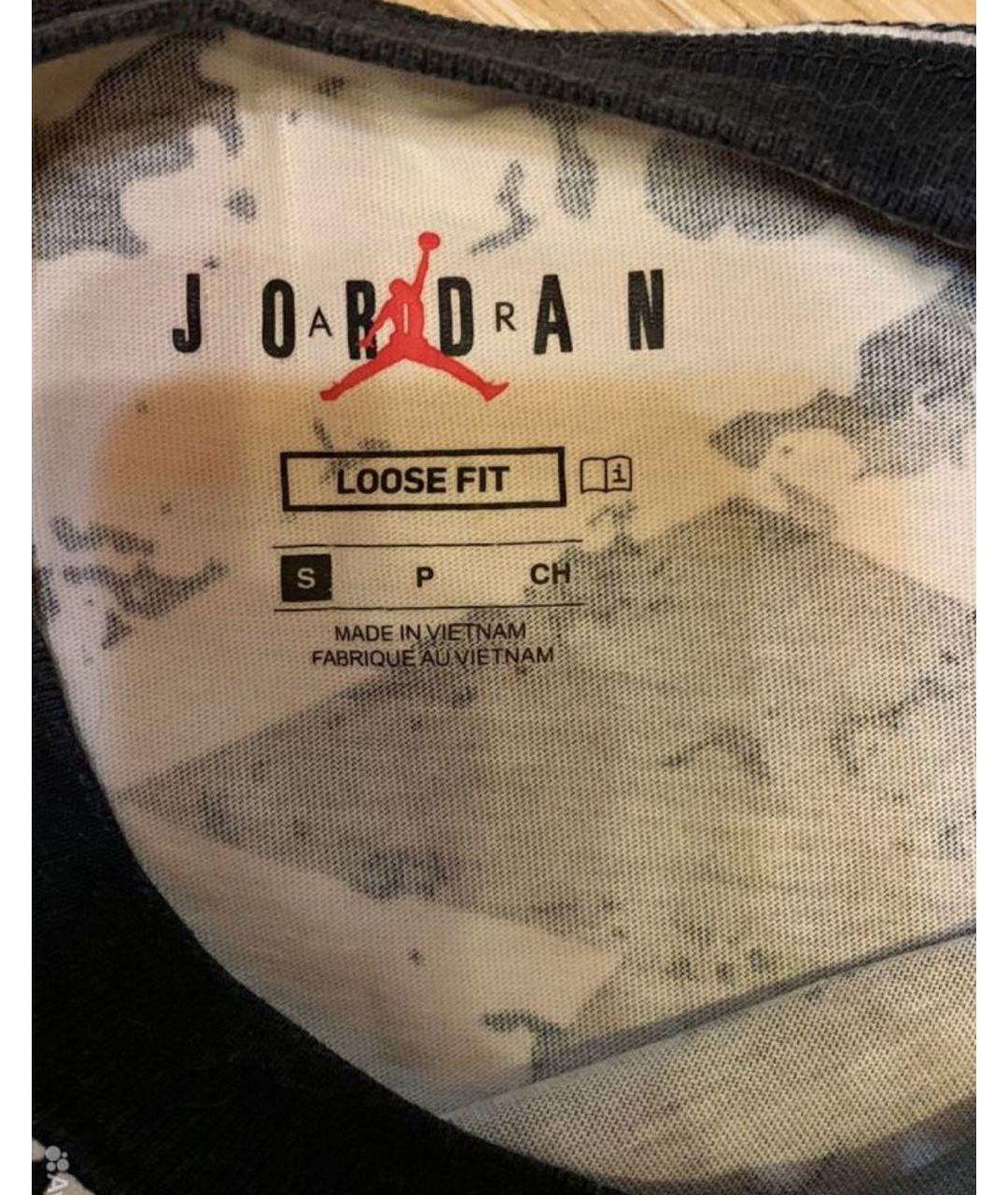 JORDAN Серый хлопковый спортивные костюмы, фото 3