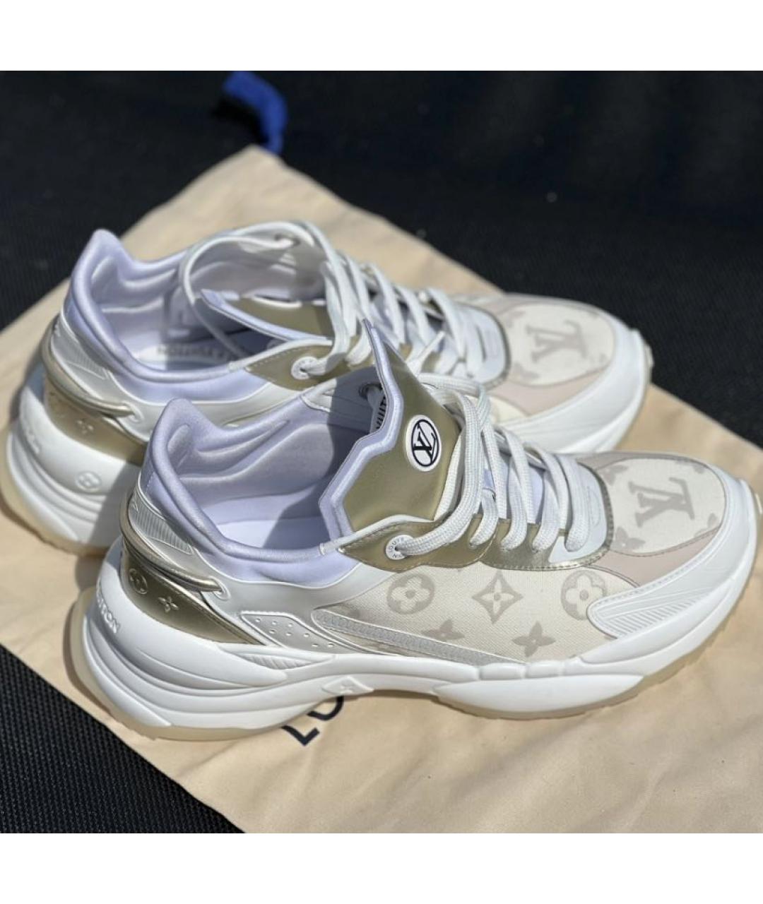 LOUIS VUITTON Белые кроссовки, фото 6