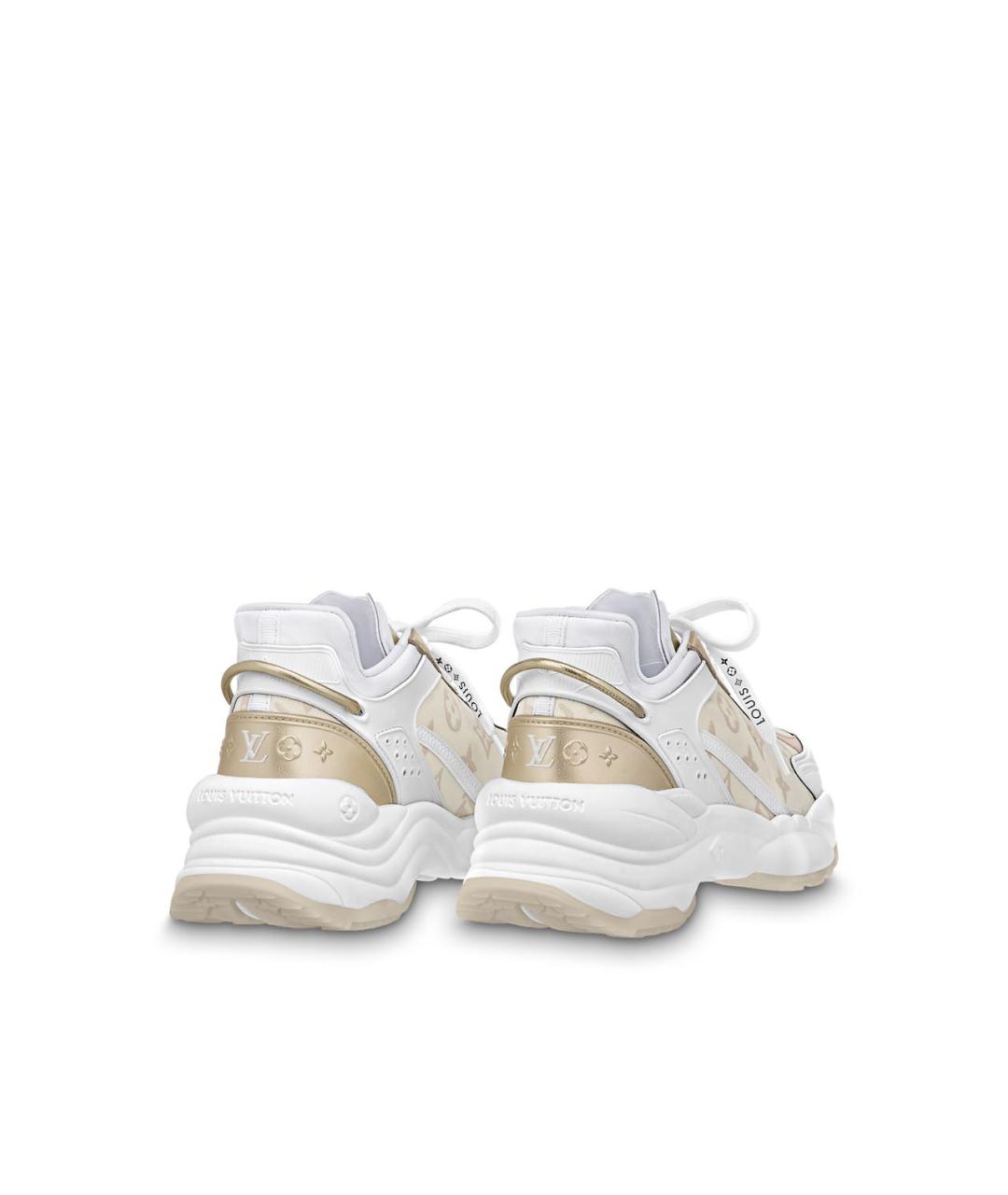 LOUIS VUITTON Белые кроссовки, фото 3