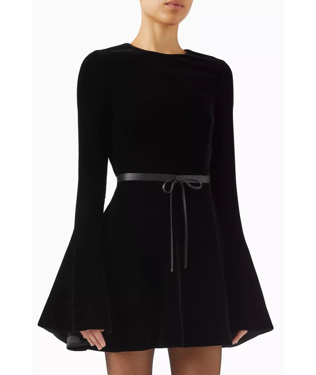 SAINT LAURENT Черное коктейльное платье, фото 6