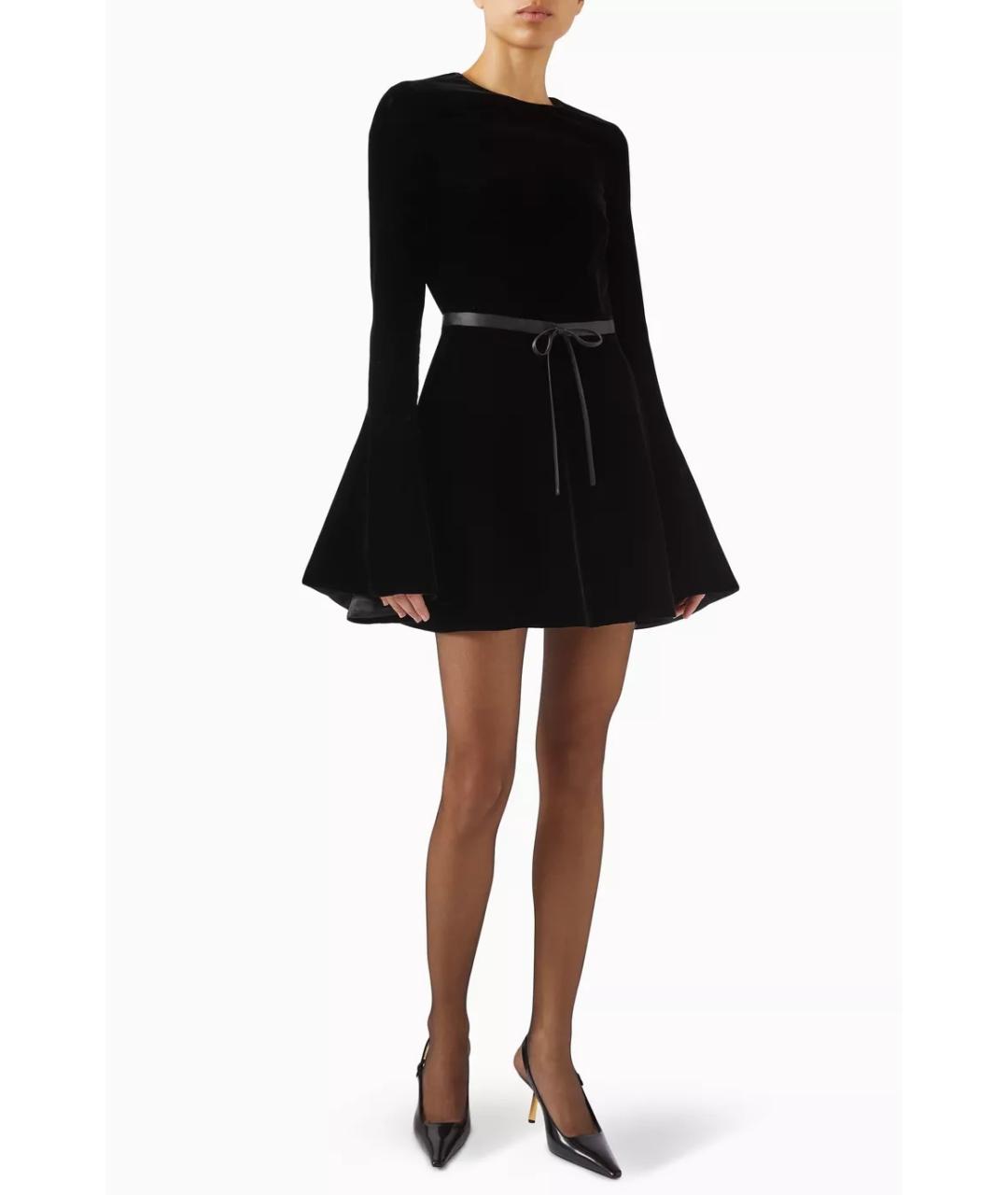 SAINT LAURENT Черное коктейльное платье, фото 7