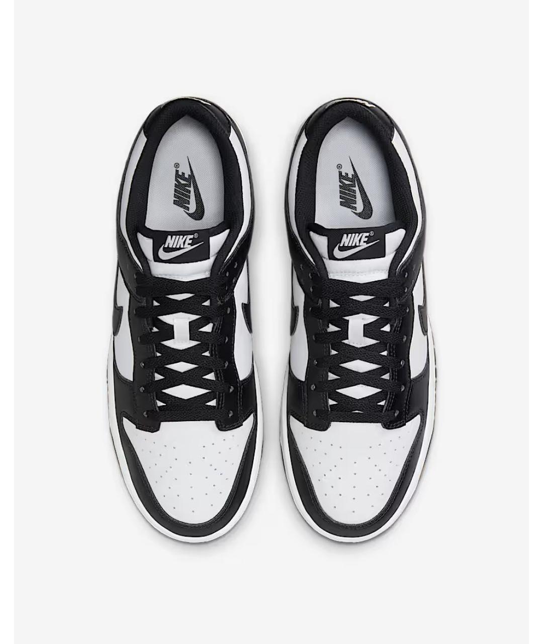 NIKE Черные кожаные кроссовки, фото 3