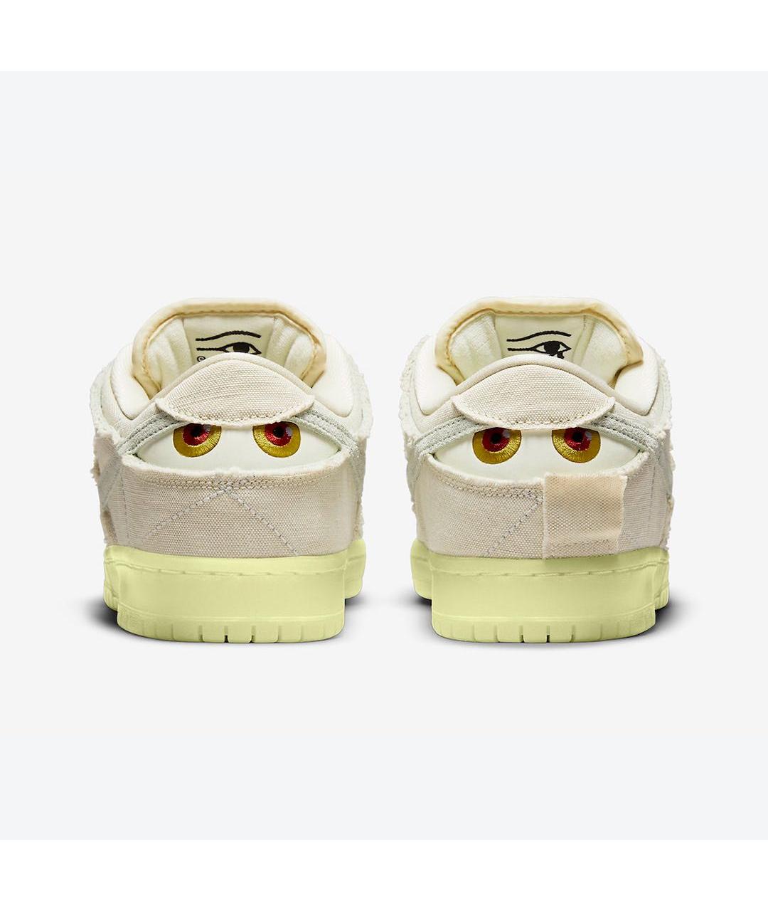 NIKE Бежевые текстильные низкие кроссовки / кеды, фото 4