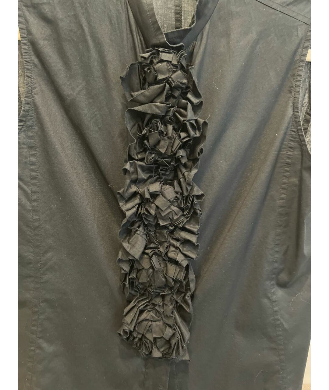 SAINT LAURENT Черная хлопковая рубашка, фото 4