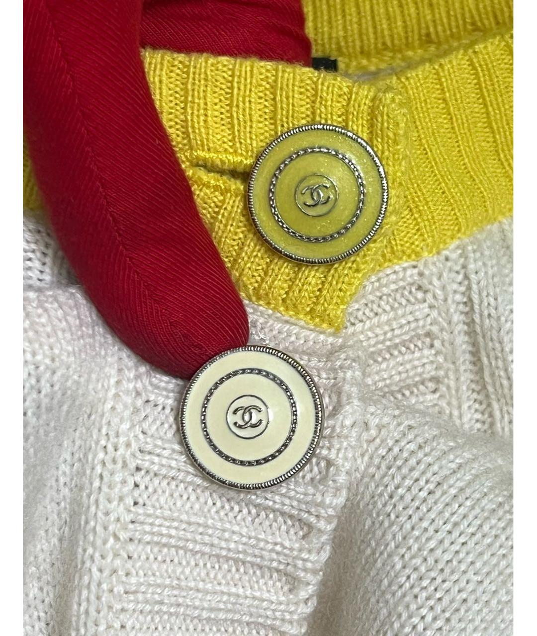 CHANEL Мульти кашемировый кардиган, фото 2