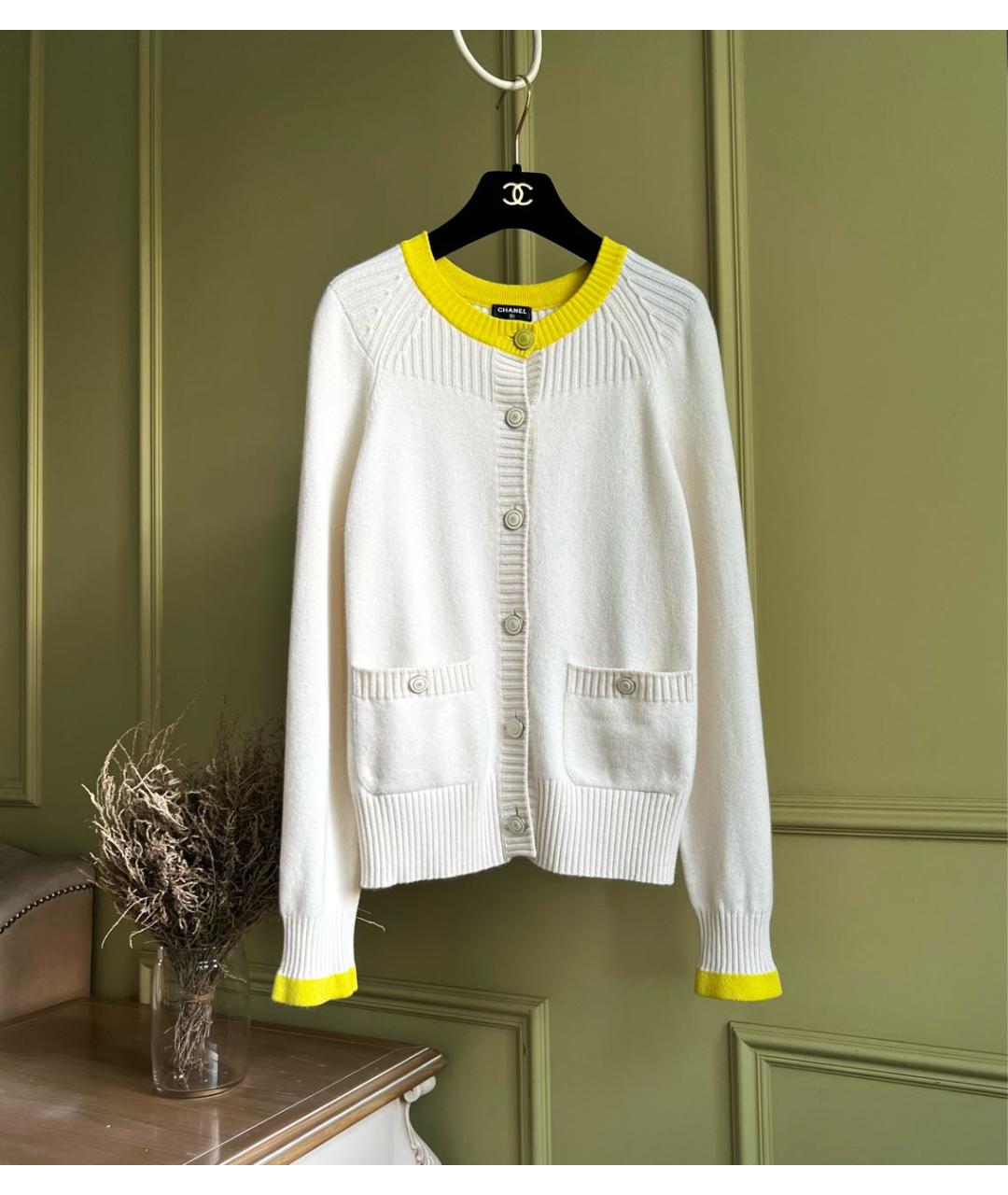 CHANEL Мульти кашемировый кардиган, фото 9