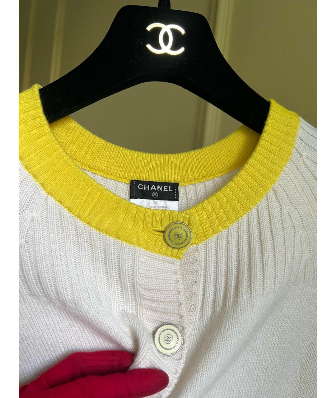 CHANEL Мульти кашемировый кардиган, фото 6