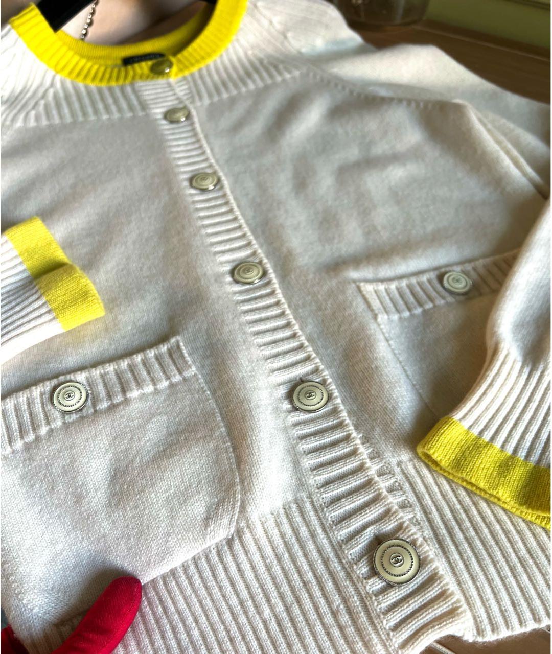 CHANEL Мульти кашемировый кардиган, фото 4