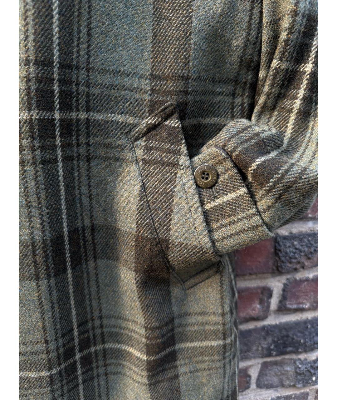SAINT LAURENT Шерстяное пальто, фото 4